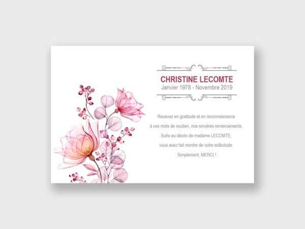 Fleurs aquarelle